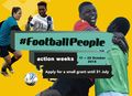 Call for action #footballpeople 2018