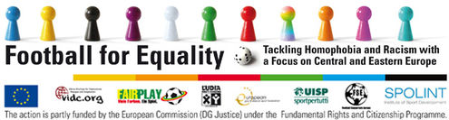 Football for Equality project banner